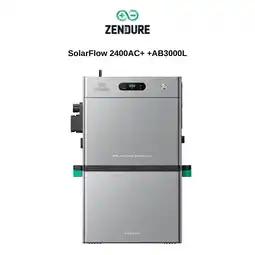 Netto Marken-Discount Zendure 5,28kwh SolarFlow 2400AC+ mit AB3000L Akku, 4800W PV-Eingang Angebot