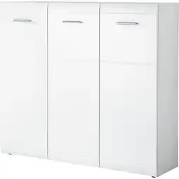 Netto Marken-Discount Schuhschrank mit drei Türen mit Rillenfräsung GW-ADANA 3523 Angebot