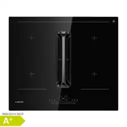 Netto Marken-Discount AirJet 60 Down Air System Induktionskochfeld mit Abzugshaube 10000 W 600 m³/h Boost Schwarz Angebot