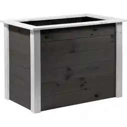 Netto Marken-Discount dobar Hochbeet Two-Tone inkl. Pflanzfolie, 2-farbiger Pflanzkasten ca. 108 x 65 x 80 cm Angebot