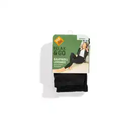 Netto Marken-Discount Nur Die Baumwoll Leggings - schwarz Gr. L Angebot