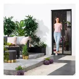 Netto Marken-Discount Alu-Plisseetür PROFESSIONAL 125x220 cm in Anthrazit Angebot
