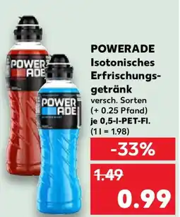 Kaufland POWERADE Isotonisches Erfrischungsgetränk Angebot