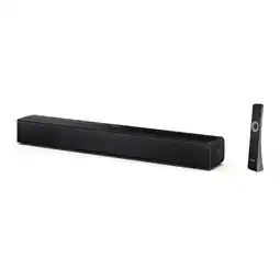 Netto Marken-Discount Sharp HT-SB100 2.0 TV Soundbar mit Bluetooth und 120 Watt, Roku kompatibel, 55 cm, schwarz Angebot