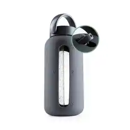 Netto Marken-Discount GOURMETmaxx Glas-Trinkflasche 800ml anthrazit Angebot