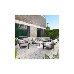 Netto Marken-Discount Gartenlounge Aluminium RIO XXL - Anthrazit Angebot