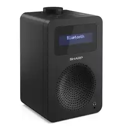 Netto Marken-Discount Sharp DR-430 Tokyo DAB+ Digitalradio Bluetooth Lautsprecher UKW DAB Wecker Dual-Alarm, schwarz Angebot