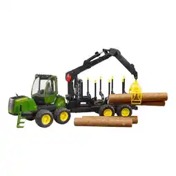 Netto Marken-Discount Bruder Bruder 02133 John Deere 1210E Rückezug plus Zubehör Angebot
