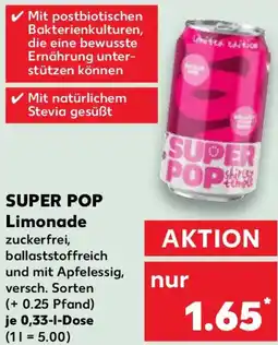 Kaufland SUPER POP Limonade Angebot