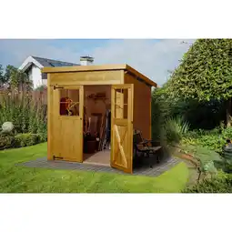 Netto Marken-Discount Gartenhaus 325 Gr.2, lasiert, 19 mm Angebot
