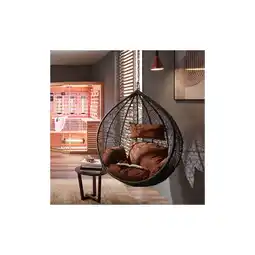 Netto Marken-Discount Polyrattan Hängesessel CIELO - Grau/Braun nur Korb Angebot