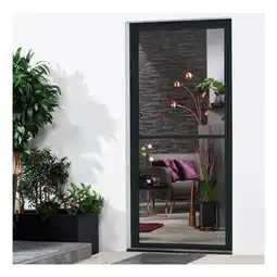 Netto Marken-Discount Alu-Fensterbausatz MASTER SLIM XL 130x220 cm in Anthrazit Angebot