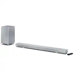 Netto Marken-Discount Sharp HT-SBW55121 Dolby Atmos Soundbar 5.1.2 kabelloser Subwoofer 650W Bluetooth, silber Angebot