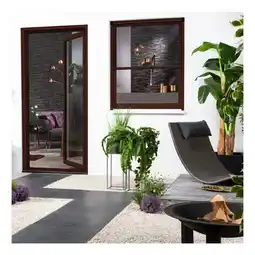 Netto Marken-Discount Alu-Fensterrollo Bausatz SMART 130x160 cm in Braun Angebot