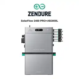 Netto Marken-Discount Zendure SolarFlow 2400 PRO mit Zendure SolarFlow AB3000L Erweiterungsakku, 5,28kwh Angebot