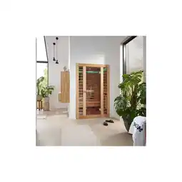 Netto Marken-Discount Infrarotkabine REDSUN DELUXE PLUS M - 120 x 105 cm für 2 Personen Angebot
