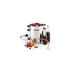 Netto Marken-Discount Applebee Dampf-Entsafter elektrisch 1500W Ø25cm 8 Liter Edelstahl Angebot