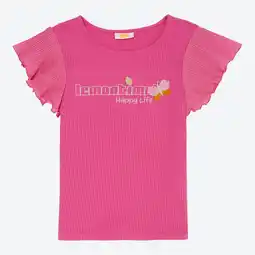 NKD Kinder-Mädchen-T-Shirt mit Plissee-Ärmel Angebot