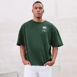NKD Herren-T-Shirt mit Rückenaufdruck Angebot