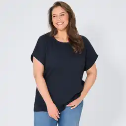 NKD Damen-T-Shirt mit Struktur, große Größen Angebot