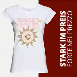 NKD Damen-T-Shirt mit Frontaufdruck Angebot