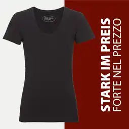 NKD Damen-T-Shirt mit V-Ausschnitt Angebot
