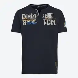 NKD Herren-T-Shirt mit Henley-Ausschnitt Angebot