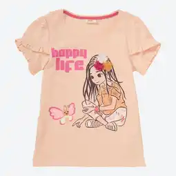 NKD Kinder-Mädchen-T-Shirt mit Rüschenärmeln Angebot
