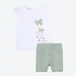 NKD Baby-Mädchen-Set mit Schmetterlings-Motiv, 2-teilig Angebot