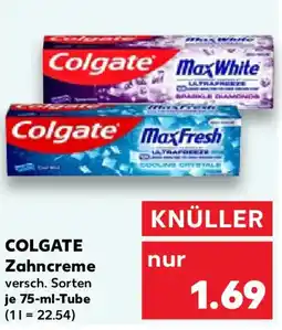 Kaufland COLGATE Zahncreme Angebot
