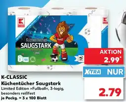 Kaufland K-CLASSIC Küchentücher Saugstark Angebot