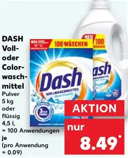 Kaufland DASH Voll- oder Colorwaschmittel Angebot