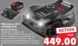 Kaufland PARKSIDE Mähroboter 20 V PPAMR 1250 Angebot