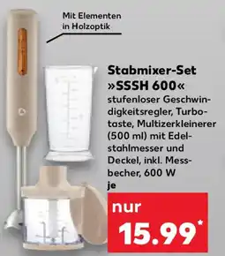 Kaufland SILVER CREST Stabmixer-Set SSSH 600 Angebot