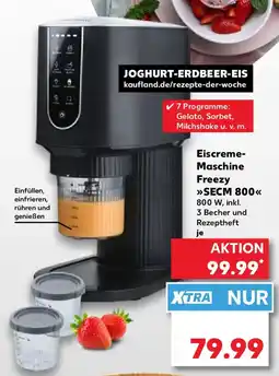 Kaufland Eiscreme- Maschine Freezy SECM 800 Angebot