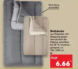 Kaufland LIVARNO Bettdecke Angebot