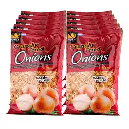 Netto Marken-Discount King´s Harvest Crunchy Fried Onions Röstzwiebeln 500g, 10er Pack Angebot