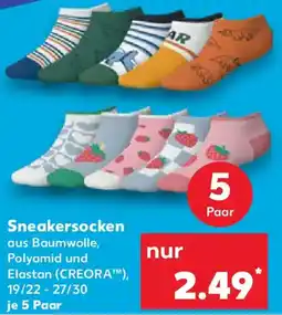 Kaufland lupilu Sneakersocken Angebot