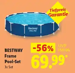 Lidl BESTWAY Frame Pool-Set Angebot
