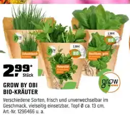 OBI GROW BY OBI BIO-KRÄUTER Angebot