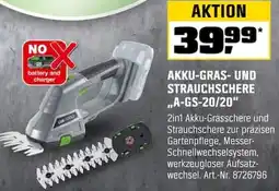 OBI LUX TOOLS AKKU-GRAS- UND STRAUCHSCHERE ,,A-GS-20/20" Angebot