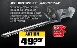 OBI LUX TOOLS AKKU HECKENSCHERE,,A-HS-20/52-24" Angebot