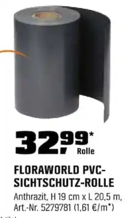 OBI FLORAWORLD PVC- SICHTSCHUTZ-ROLLE Angebot