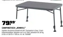 OBI CAMPINGTISCH ,,BOWHILL" Angebot
