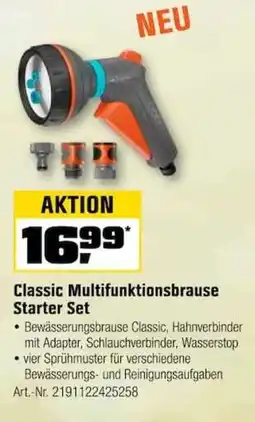OBI Gardena Classic Multifunktionsbrause Starter Set Angebot