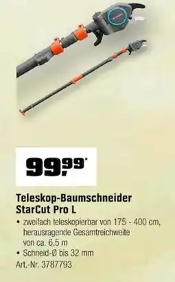 OBI Gardena Teleskop-Baumschneider StarCut Pro L Angebot