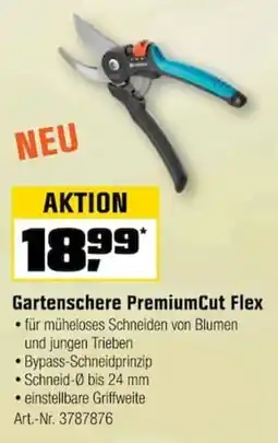 OBI Gardena Gartenschere PremiumCut Flex Angebot