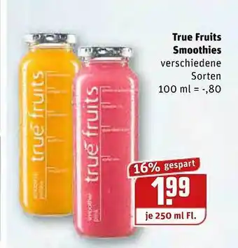 REWE Kaufpark True Fruits Smoothies Angebot