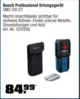 OBI Bosch Professional Ortungsgerät GMS 120-27 Angebot