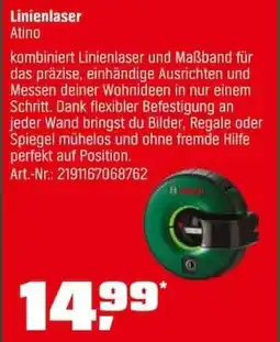 OBI Bosch Linienlaser Atino Angebot